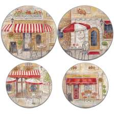 Bistro Street Cafe Round Burner Covers