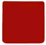 ~ Country Red Solid - Square Gas  Metal Burner Covers