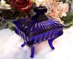 .Glass-Blue Piano Dish