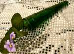 .Glass-Glass Wall Pocket - Emerald Green
