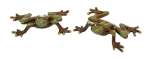 Stoneware Frog set of two Stoneware Frog set of two