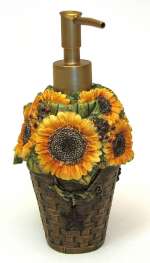 Sunflower Lotion Dispenser