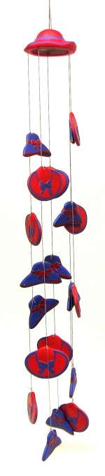 Red Hat Lady Windchime Red Hat Lady Windchime