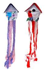 Birdhouse Windsock in Two Styles, Price Each