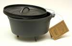 Old Mountain Cookware 4 Qt Dutch Oven with feet