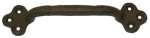 Cast Iron Large Gate  Door Pull 6 Sets