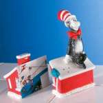 Dr. Seuss Cat in the Hat House Salt & Pepper Dr. Seuss Cat in the Hat House Salt & Pepper
