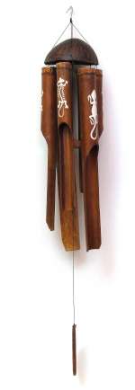 Large GeckoBamboo Wind Chime Large GeckoBamboo Wind Chime