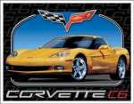 Tin Sign - Corvette C6 Tin Sign - Corvette C6
