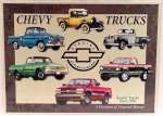 Chevy Truck Tribute Tin Sign Chevy Truck Tribute Tin Sign