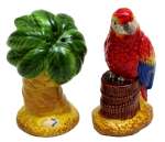 Parrot & Palm Tree SaltPepper Set