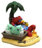 Fishing Parrot Salt & Pepper Set Fishing Parrot Salt & Pepper Set