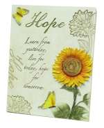Sunflower Hope Tabletop/Wall Plaque