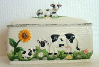 Cows Breadbox Cows Breadbox