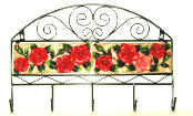 A Rose Bouquet 5-hook hanger A Rose Bouquet 5-hook hanger