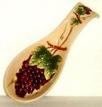 A Grape Tuscany Spoonrest/Soap Pump Set - SALE A Grape Tuscany Spoonrest/Soap Pump Set - SALE