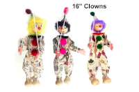 Clowns 1 Doz Marionettes
