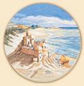 Sandcastle Coastal Coaster Set of 8
