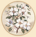 Dogwood Floral Coaster Set of 8