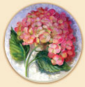 Hydrangea Floral Coaster Set of 8