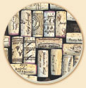 Wine Corks Wine Coaster Set of 8 Wine Corks Wine Coaster Set of 8