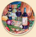 Gourmet Night Wine Coaster Set of 8 Gourmet Night Wine Coaster Set of 8