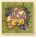 Huile DOlive Delectables Coaster Set of 8
