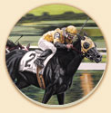 Taking the Lead Horses Coaster Set of 8