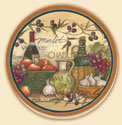 Tomatoes & Garlic Delectables Coaster Set of 8
