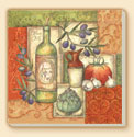 Olive Collage Delectables Coaster Set of 8