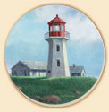 Harrison Lighthouse Coastal Coaster Set of 8