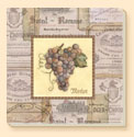Merlot Wine Coaster Set of 8 Merlot Wine Coaster Set of 8