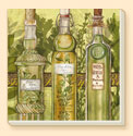 Herbs & Olive Oil Delectables Coaster Set of 8