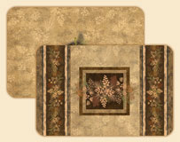 A Lodge/Cabin Decor - Woodland Placemats
