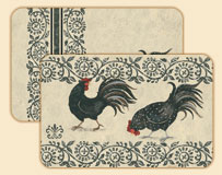 A Rustic Rooster Placemats