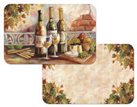 A Grape/Wine Placemat Set - Tuscan Pinot A Grape/Wine Placemat Set - Tuscan Pinot