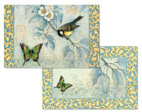 Bluebirds Placemat Set Bluebirds Placemat Set