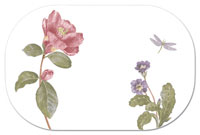 Corelle Floral Camellia Placemat Set of 12 Corelle Floral Camellia Placemat Set of 12