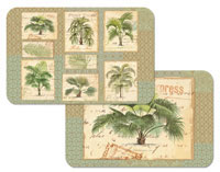 Palm Study Palm Tree Placemat Set of 12