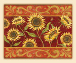 A Provence Sunflowers Cuttingboard A Provence Sunflowers Cuttingboard