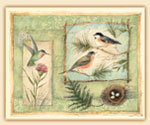 Garden Bird/ Hummingbird Cuttingboard - Rejoice Garden Bird/ Hummingbird Cuttingboard - Rejoice