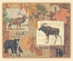 A Lodge/Cabin Decor Cuttingboard - Wilderness Trails