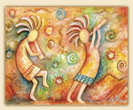 Dance of the Kokopelli Cuttingboard Dance of the Kokopelli Cuttingboard