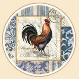 French Rooster Lazysusan