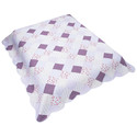 Blanket - Americana Country Patchwork Quilt - Lavender