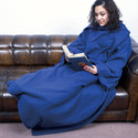 Fleece Blanket Snuggie - Navy Blue Fleece Blanket Snuggie - Navy Blue