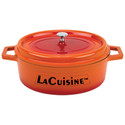 Cast Aluminum Casserole Dish W/ Cover Cookware
