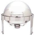 Round Chafing Dish W/ Roll Top Cookware Round Chafing Dish W/ Roll Top Cookware