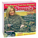 Fleece Blanket Snuggie - Leopard W/ Book Light Fleece Blanket Snuggie - Leopard W/ Book Light