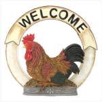 Country Rooster Welcome Sign